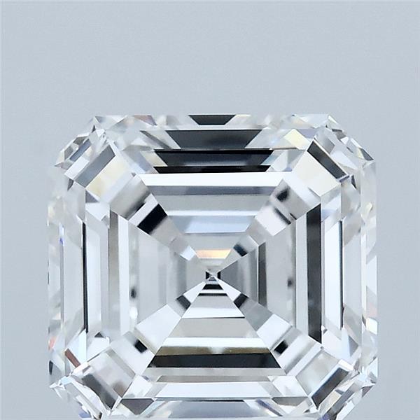 3.28 Carat Asscher Cut E VVS2 Diamond - view 1