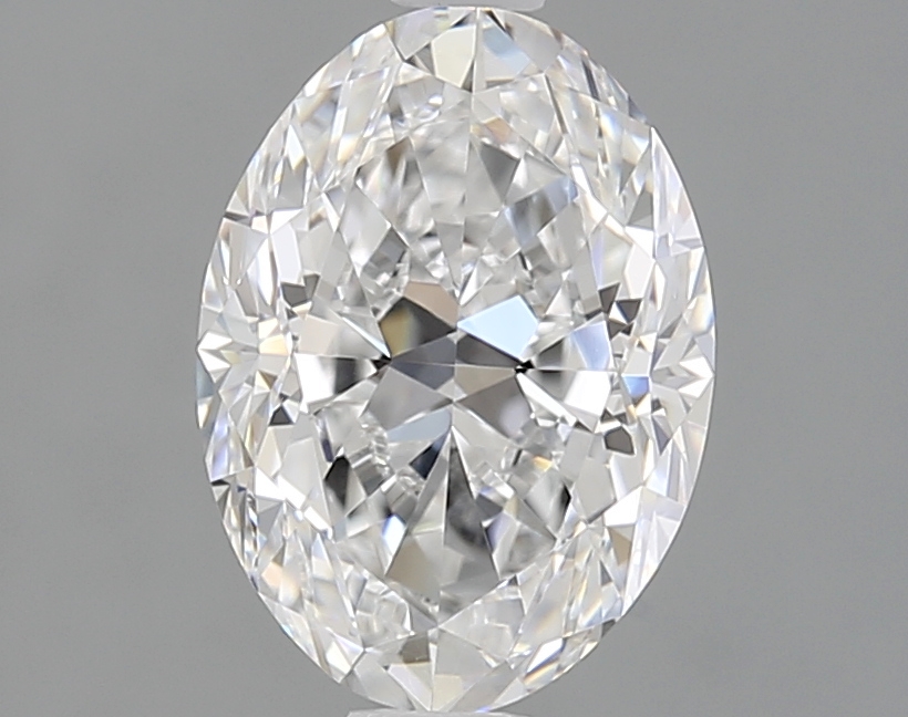 1.65 carat d VVS1 EX Cut IGI oval diamond