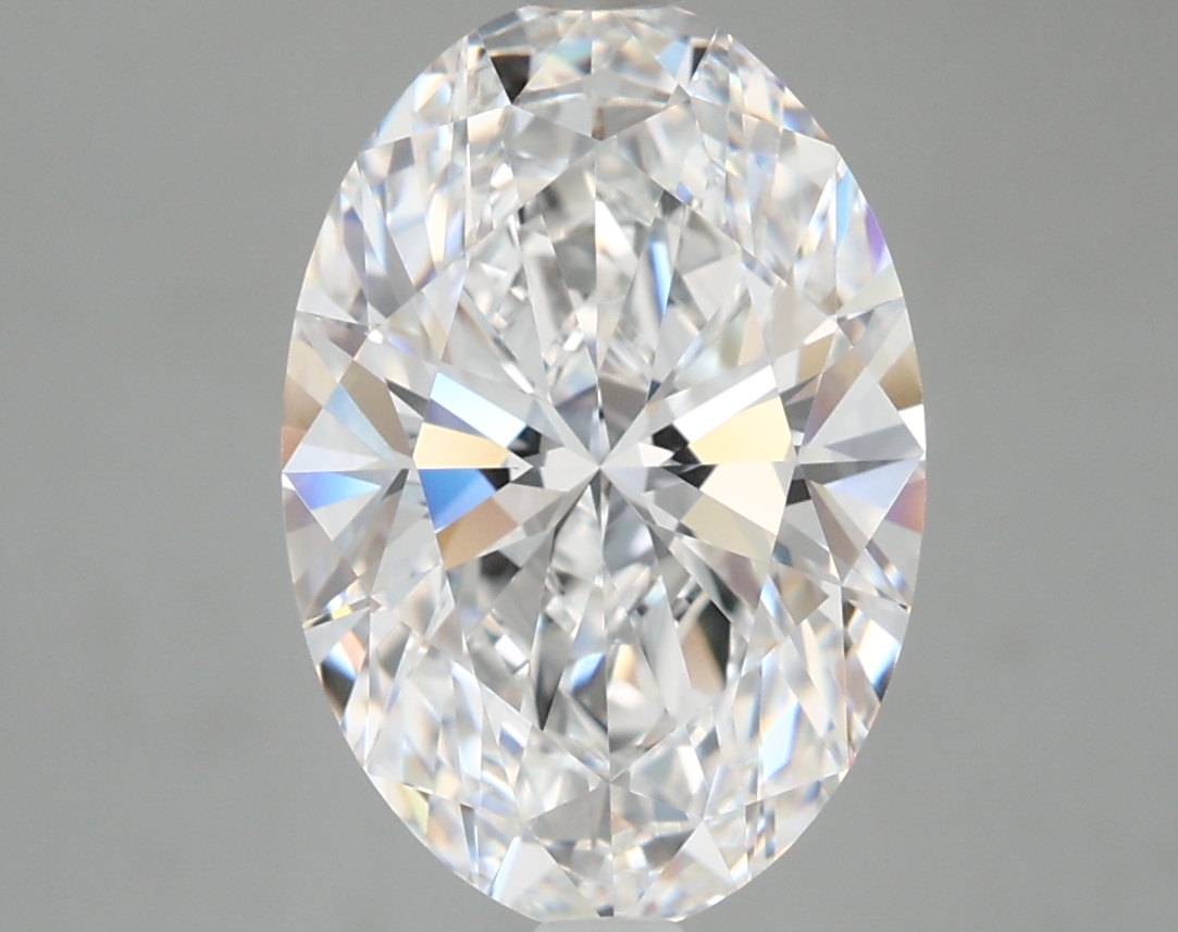 3.85 Carat Oval Cut D FL Diamond - view 1