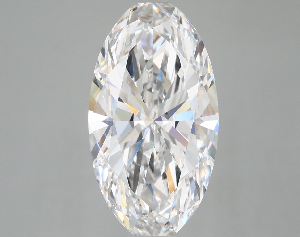 3.86 Carat Oval Cut E FL Diamond - view 1