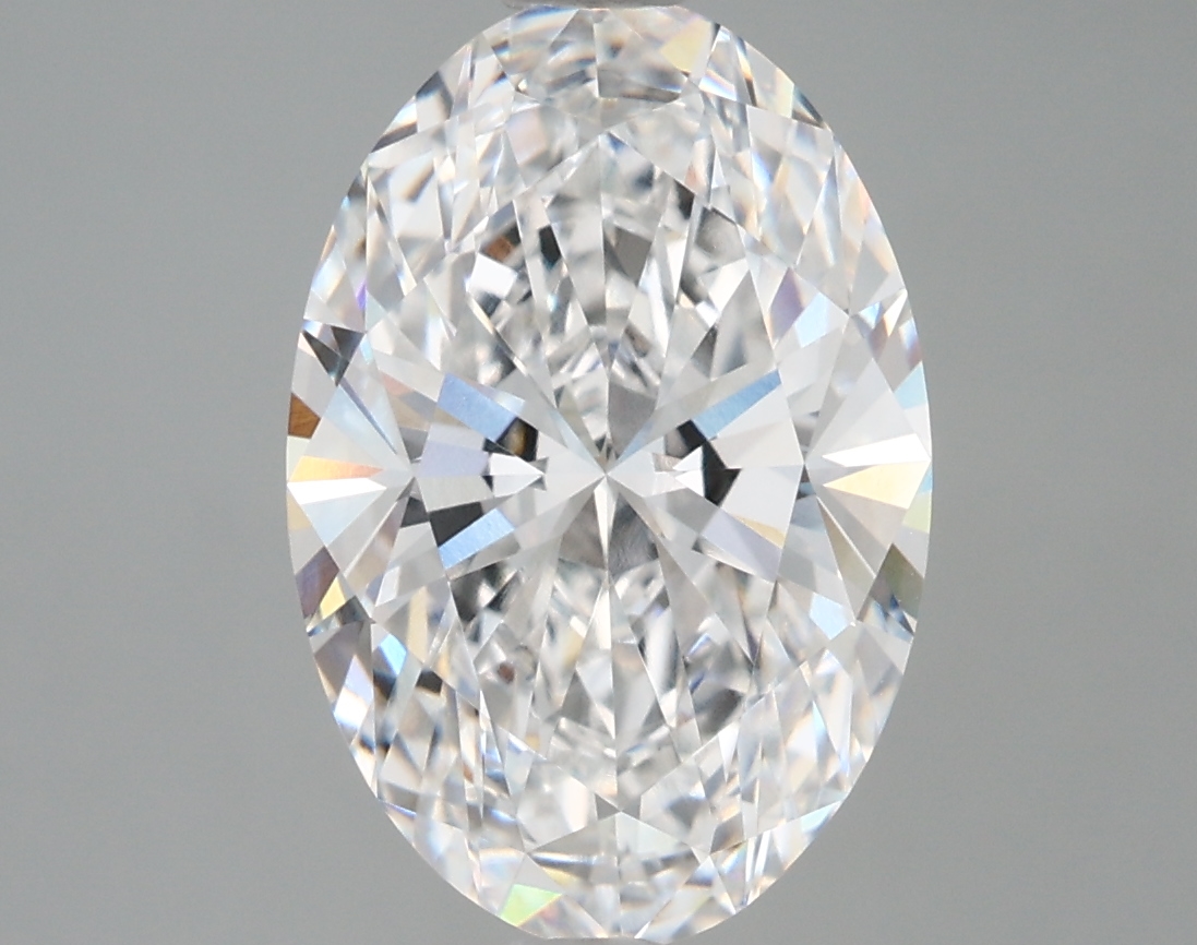 3.75 Carat Oval Cut D FL Diamond - view 1