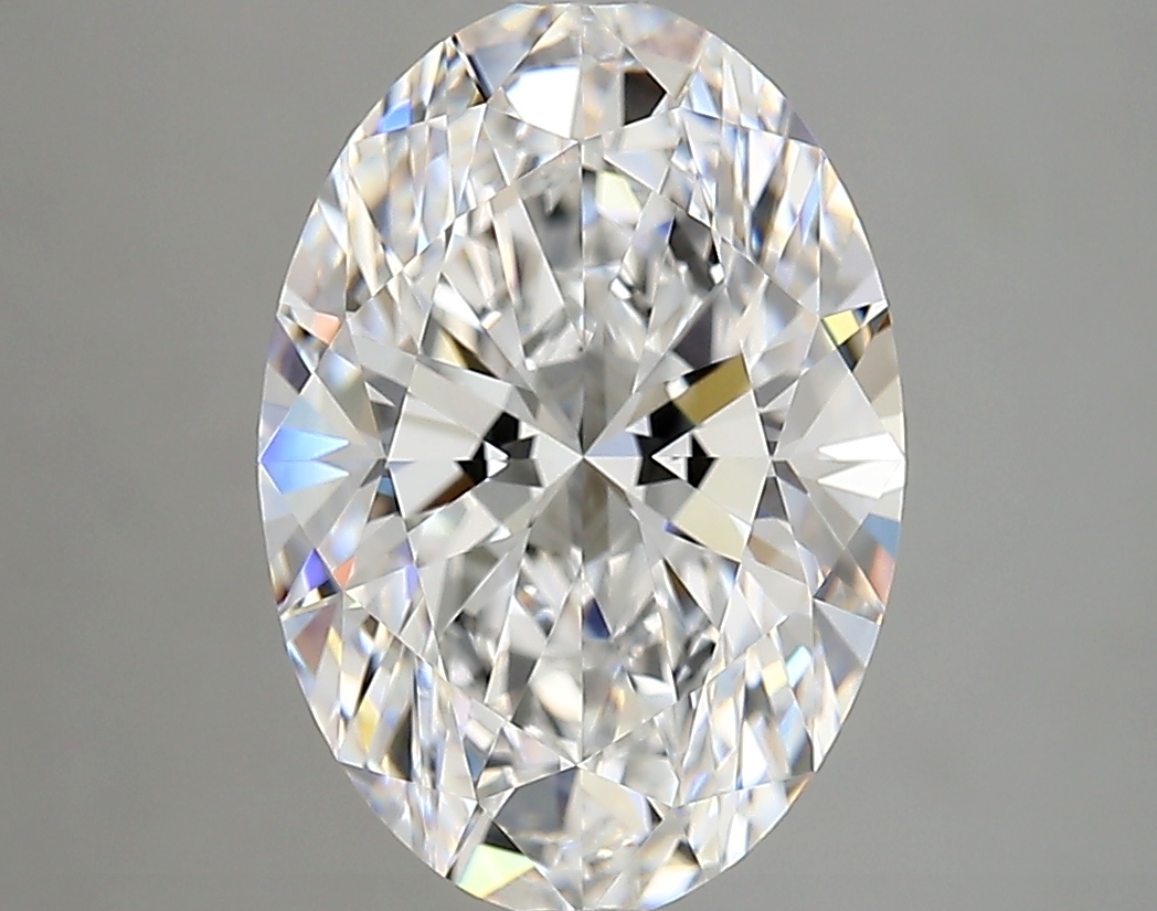 3.63 Carat Oval Cut D FL Diamond - view 1