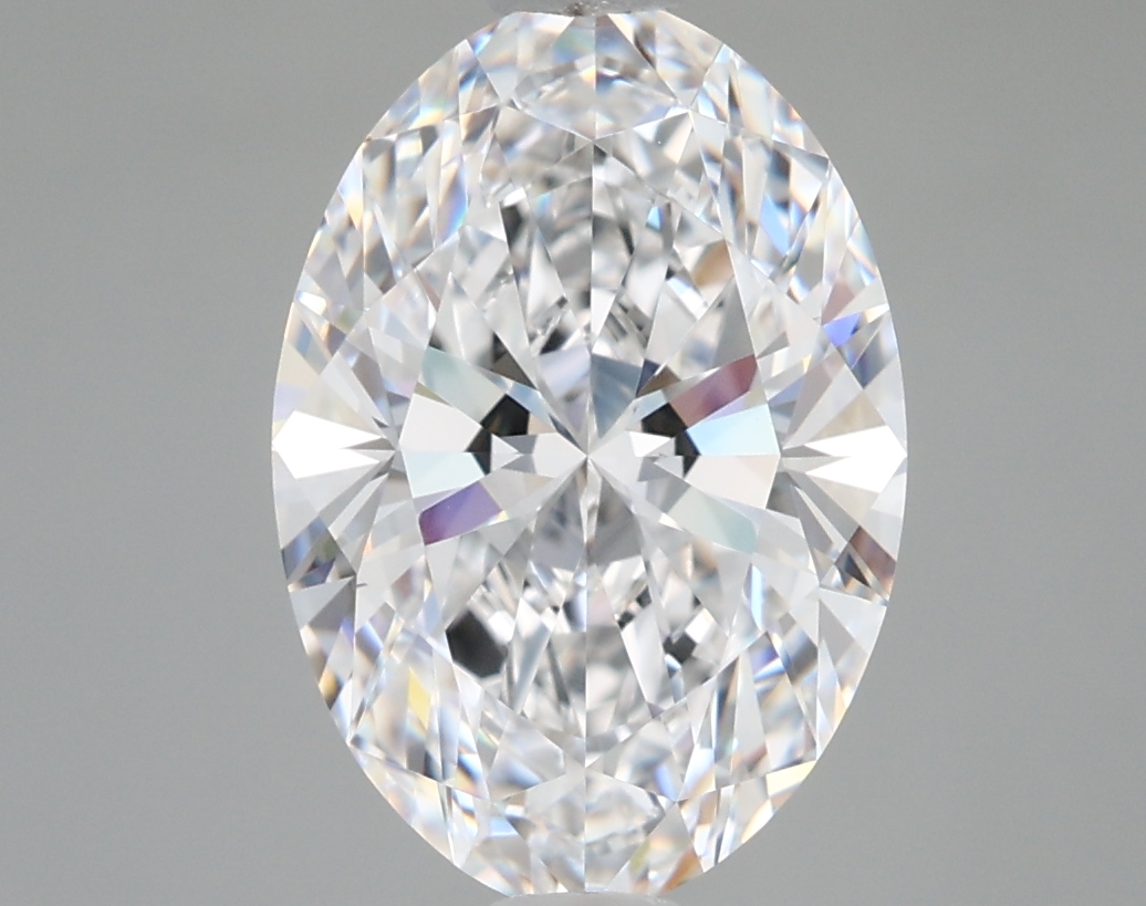 3.48 Carat Oval Cut D FL Diamond - view 1