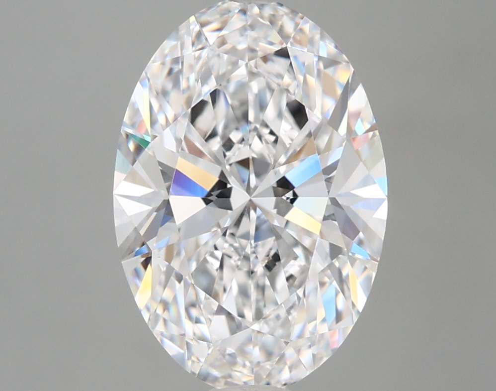 3.32 Carat Oval Cut D FL Diamond - view 1