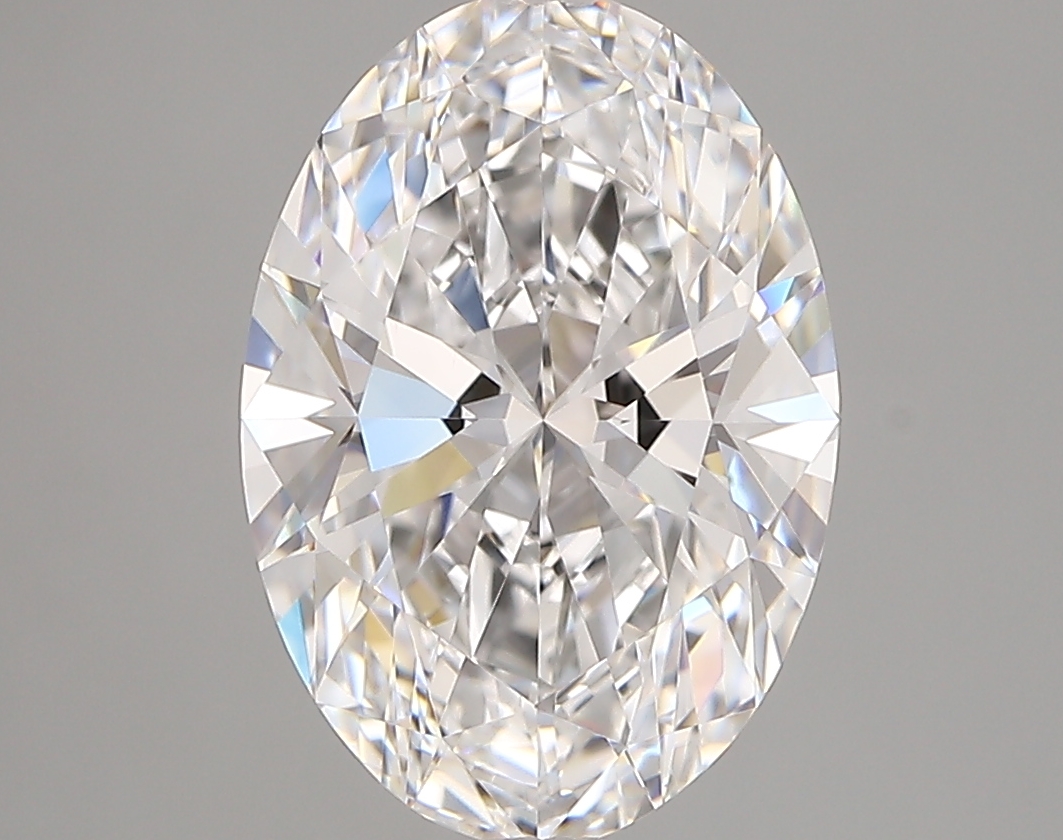 3.28 Carat Oval Cut D FL Diamond - view 1