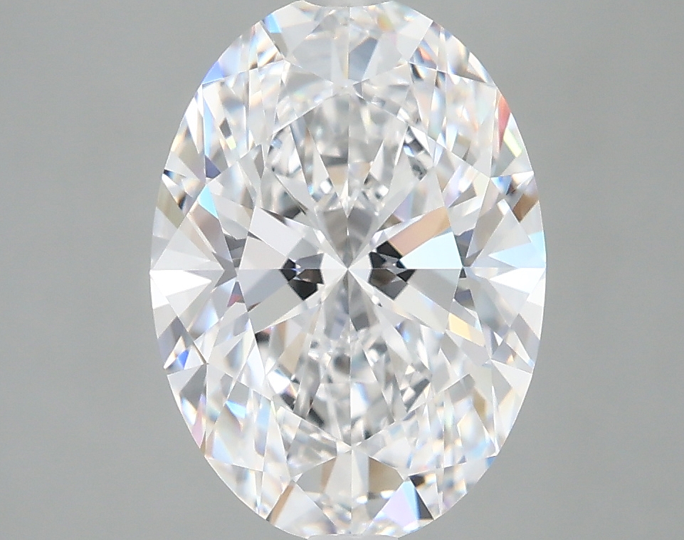 3.26 Carat Oval Cut D FL Diamond - view 1