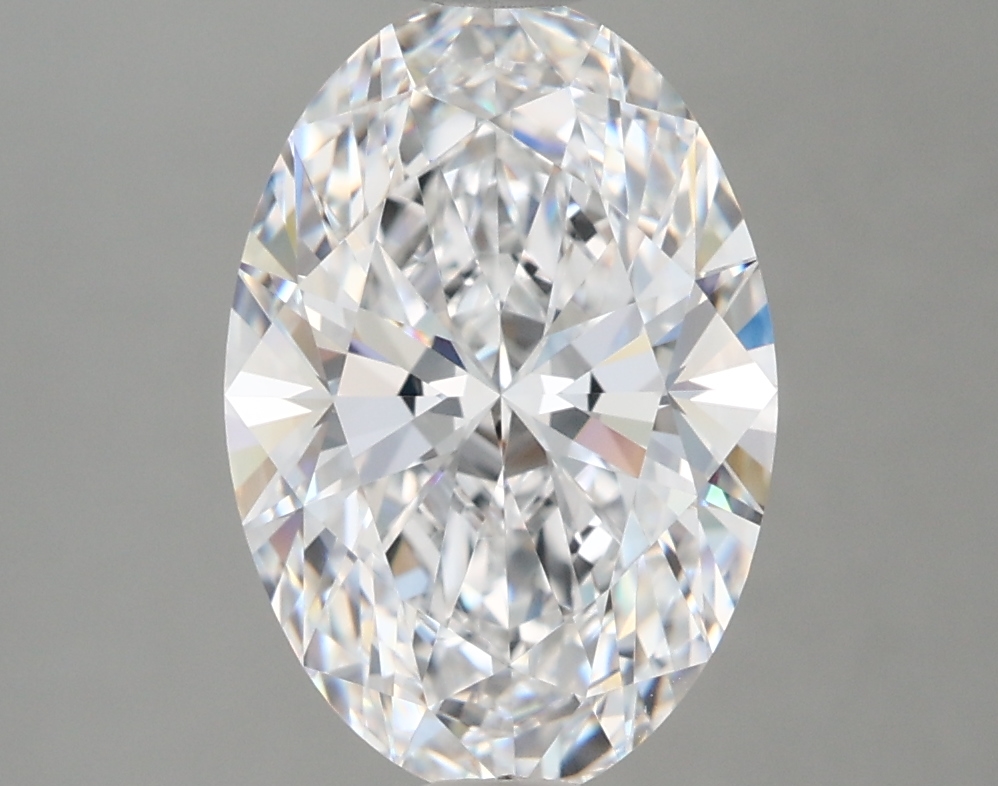3.18 Carat Oval Cut D FL Diamond - view 1