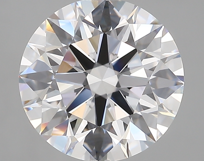 3.17 Carat Round Cut D FL Diamond - view 1