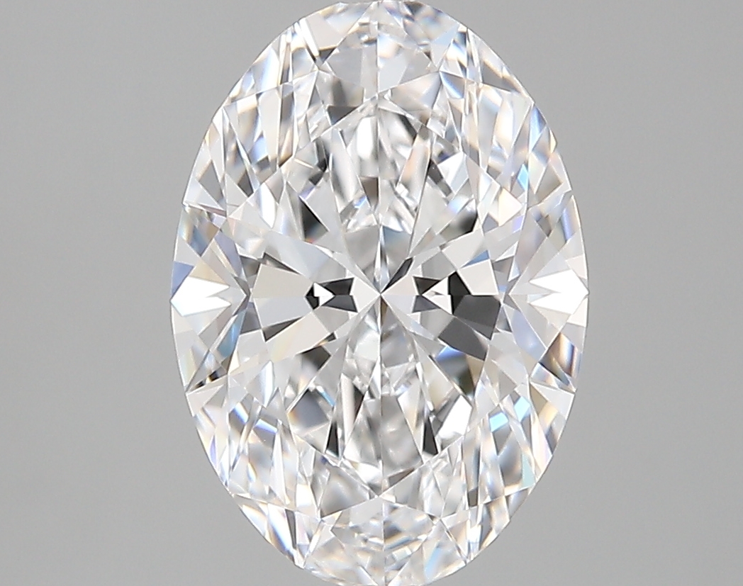 3.16 Carat Oval Cut D FL Diamond - view 1
