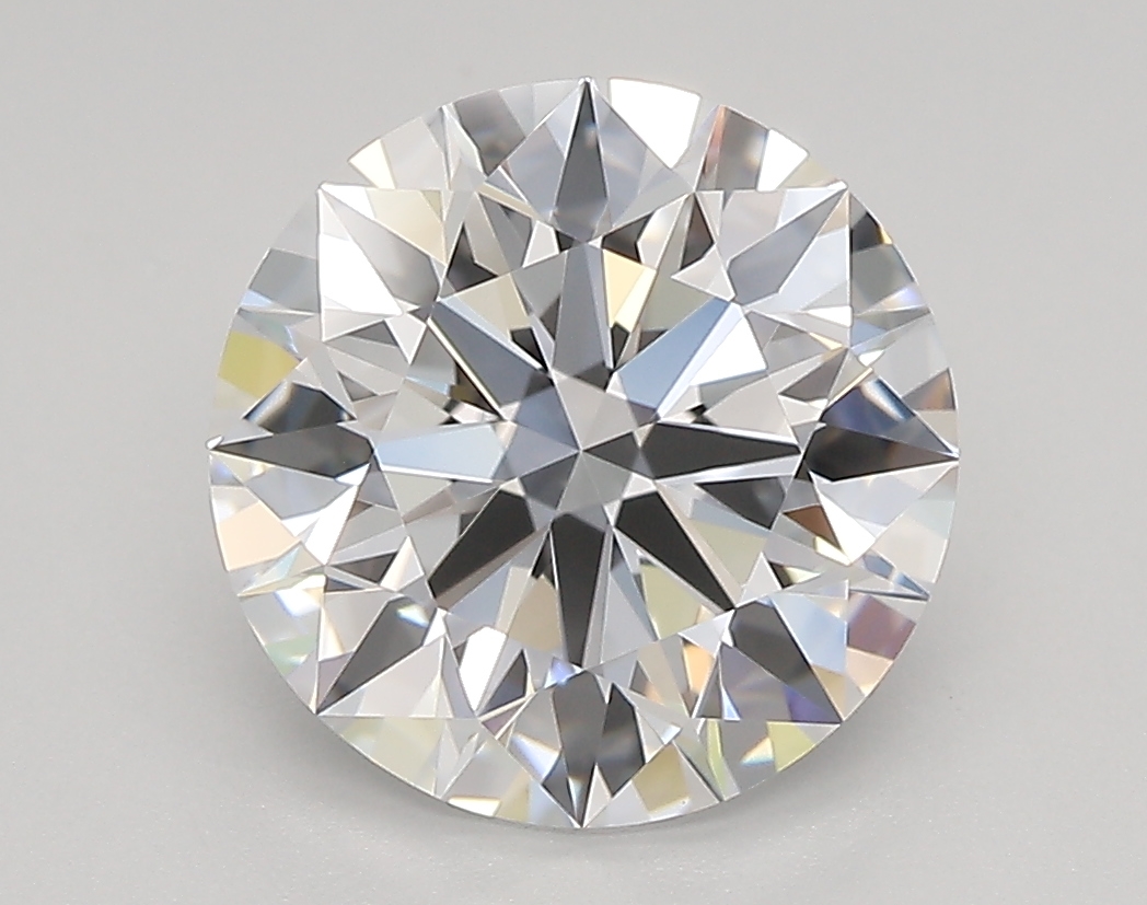 3.09 Carat Round Cut D FL Diamond - view 1