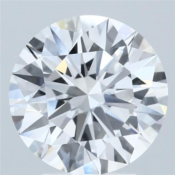 3.55 Carat Round Cut E VVS2 Diamond - view 1