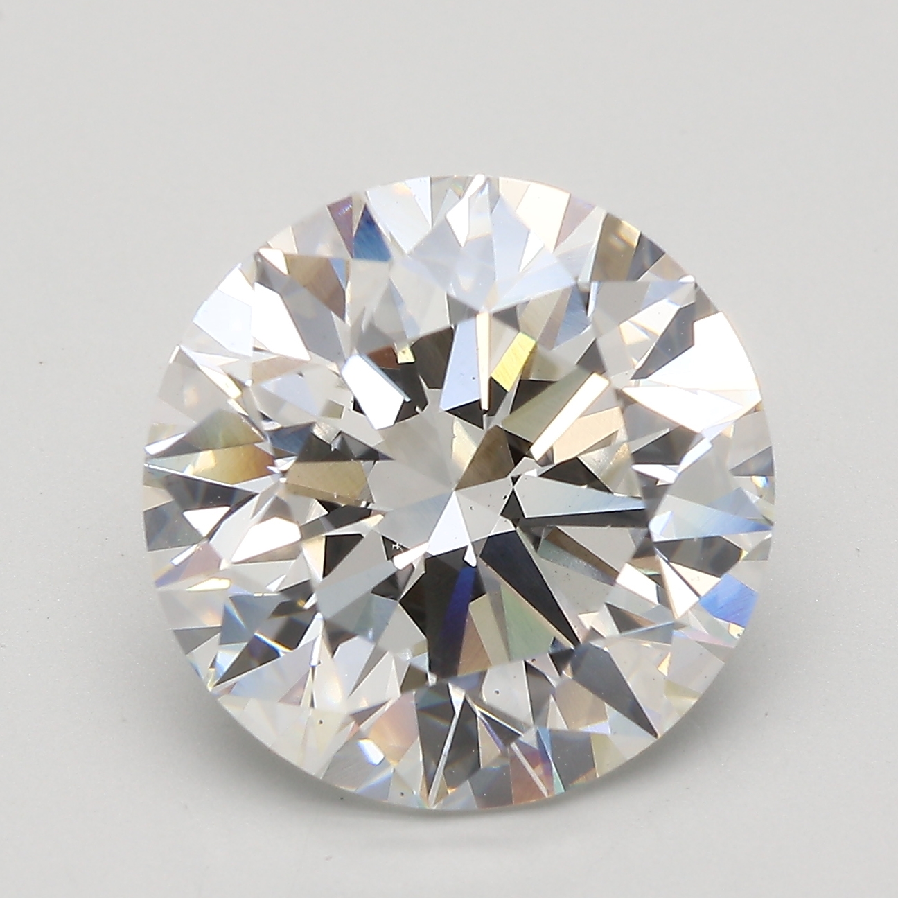 8.03 Carat Round Cut Lab Diamond