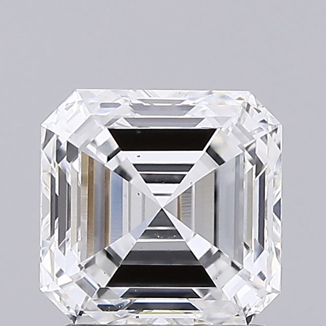 1.57 carat e VS2 EX Cut IGI asscher diamond