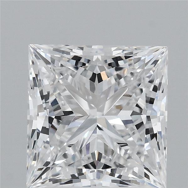 3.52 Carat Princess Cut D VVS2 Diamond - view 1