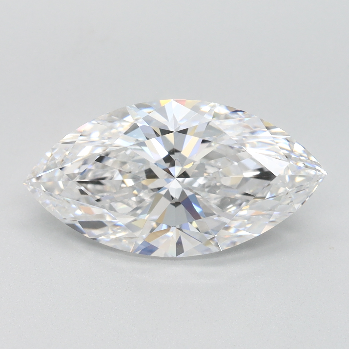 2.56 carat f VS2 EX Cut IGI marquise diamond