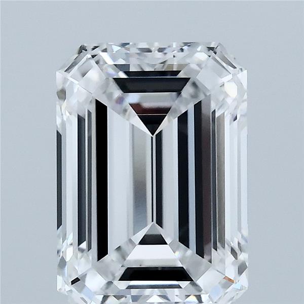 3.01 Carat Emerald Cut D VVS2 Diamond - view 1