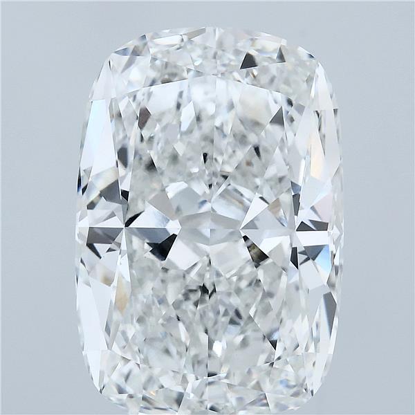 10.52 Carat Cushion Cut E VVS2 Diamond - view 1