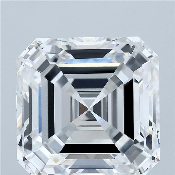 10.52 Carat Asscher Cut E VVS2 Diamond - view 1