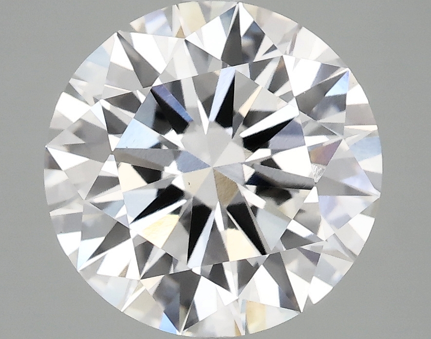 3.92 Carat Round Cut Lab Diamond