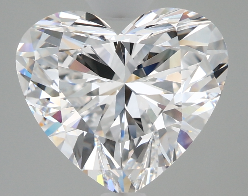 4.01 Carat Heart Cut Lab Diamond