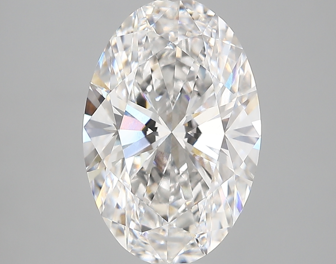 3.88 Carat Oval Cut F FL Diamond - view 1