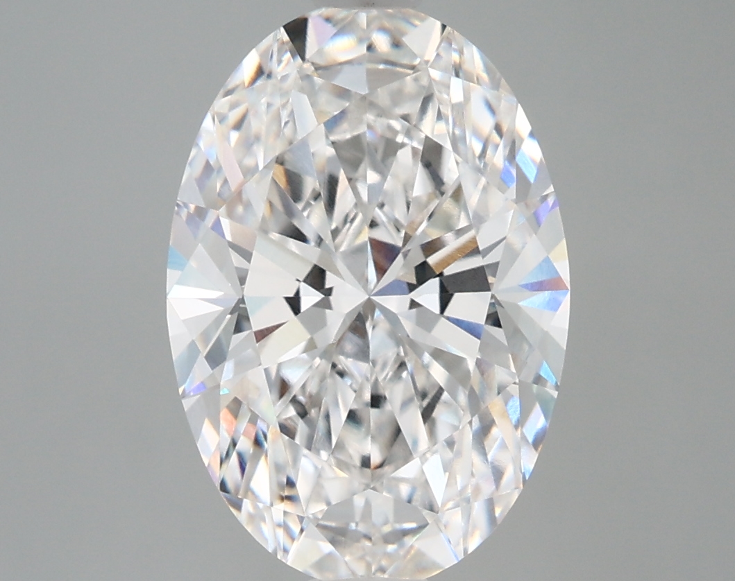 3.72 Carat Oval Cut E FL Diamond - view 1