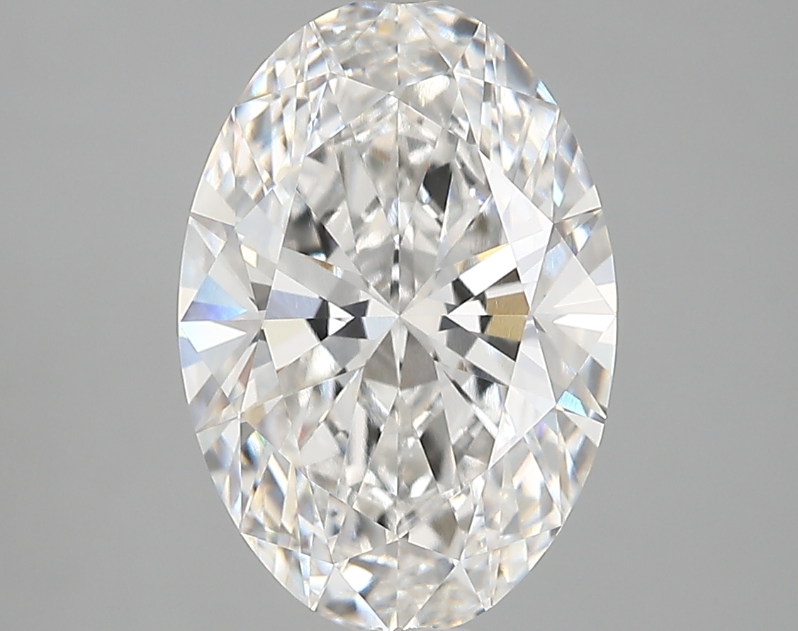 3.72 Carat Oval Cut E FL Diamond - view 1