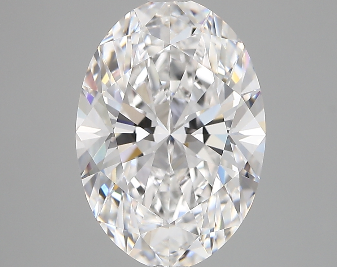 3.59 Carat Oval Cut D FL Diamond - view 1