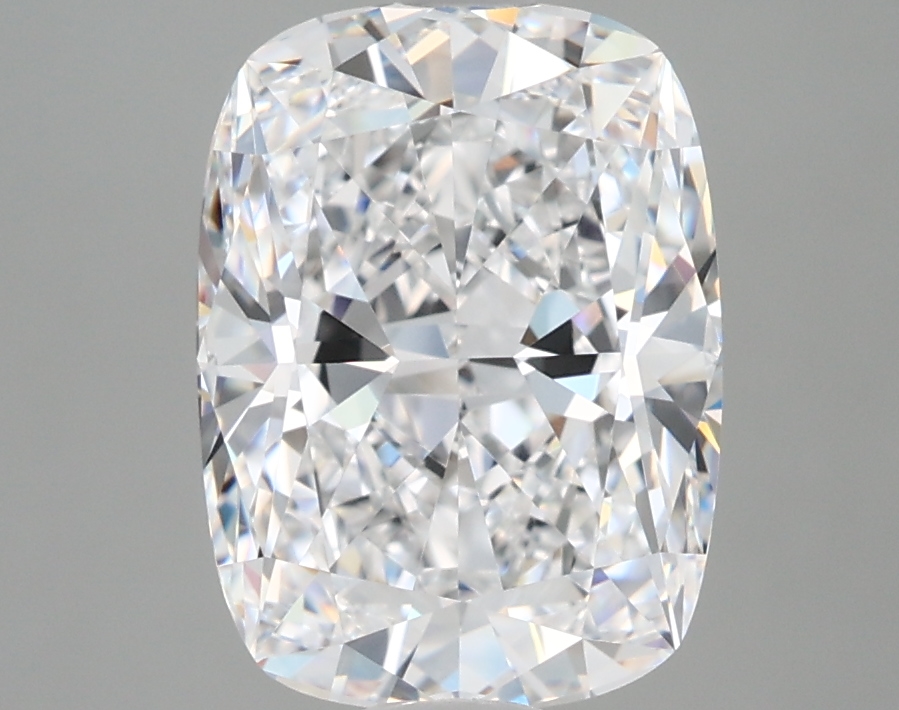 3.42 Carat Cushion Cut D FL Diamond - view 1