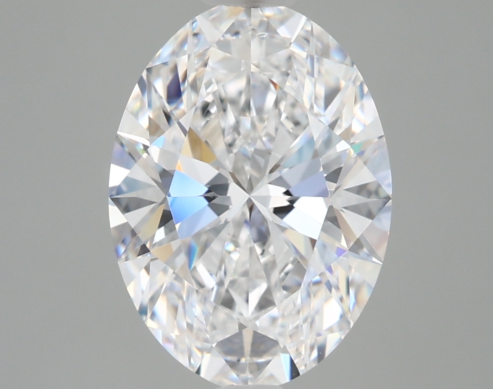 3.13 Carat Oval Cut D FL Diamond - view 1