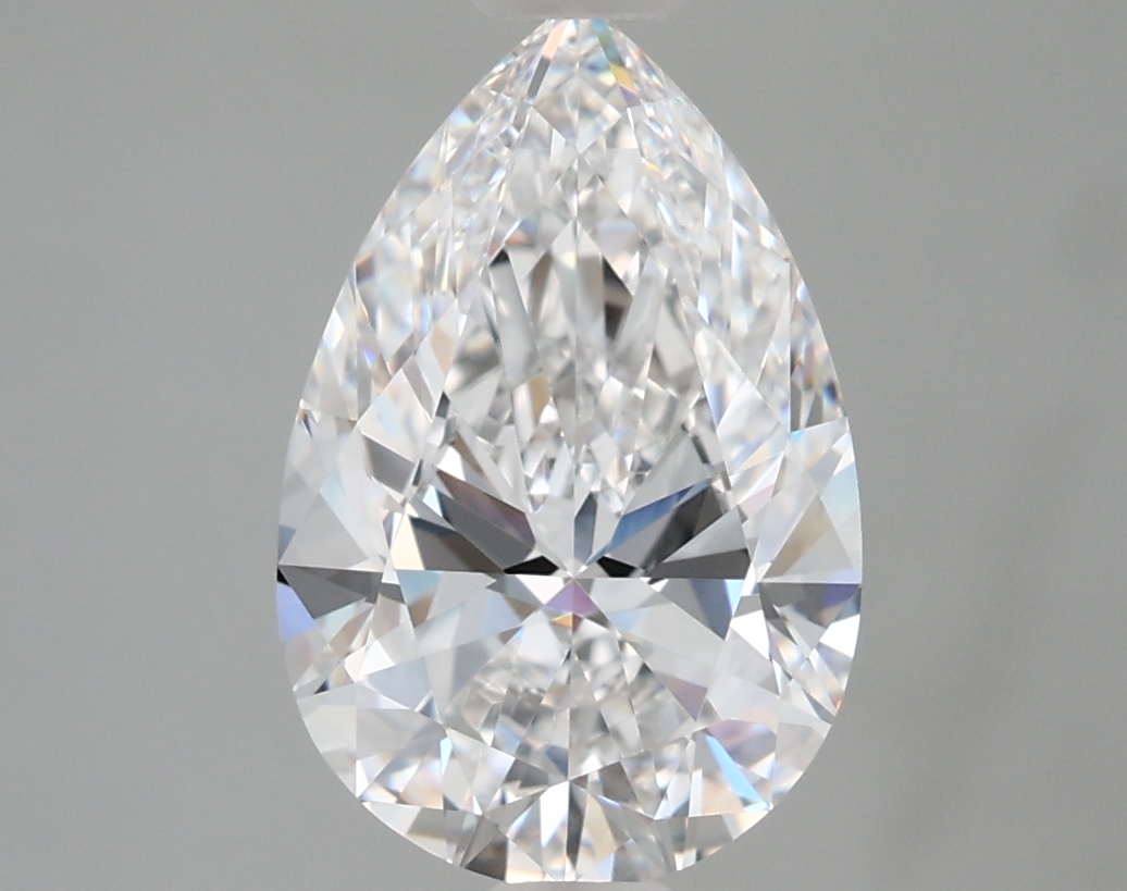 3.01 Carat Pear Cut E FL Diamond - view 1