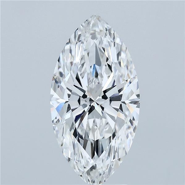 3.07 Carat Marquise Cut E VVS2 Diamond - view 1