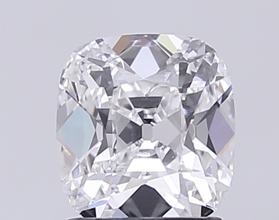 1.5 Carat Old Mine Cushion Cut Lab Diamond