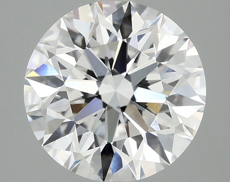 3.09 Carat Round Cut Lab Diamond