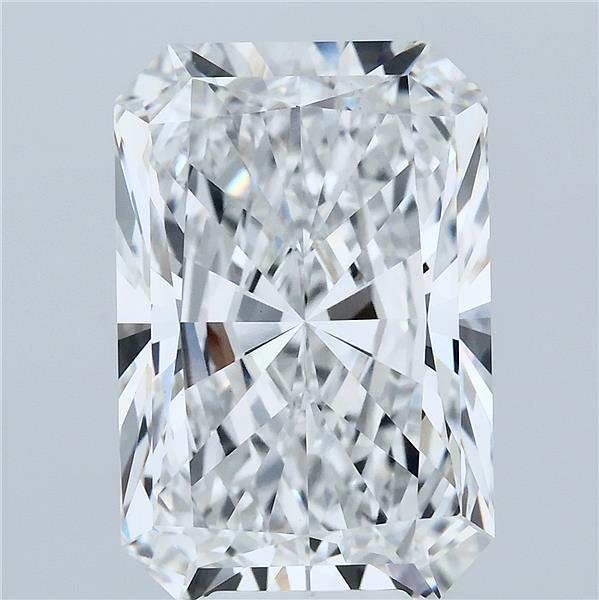 8.60 Carat Radiant Cut E VVS2 Diamond - view 1