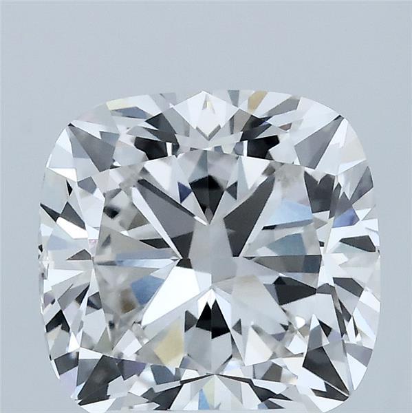 3.08 Carat Cushion Square Cut F VVS2 Diamond - view 1