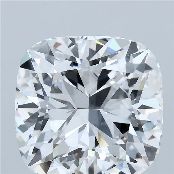 5.23 Carat Cushion Square Cut E VVS2 Diamond - view 1