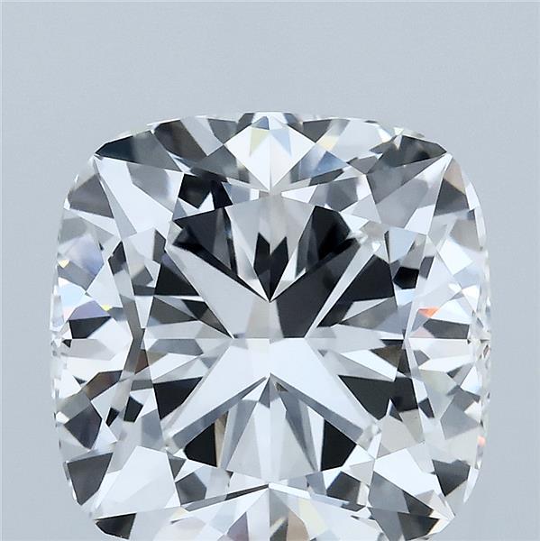 5.35 Carat Cushion Square Cut E VVS2 Diamond - view 1