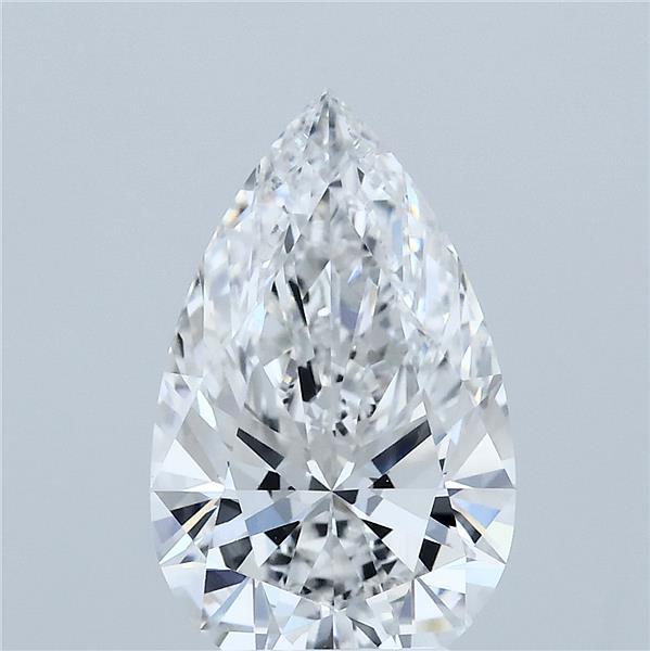 3.00 Carat Pear Cut E VVS2 Diamond - view 1
