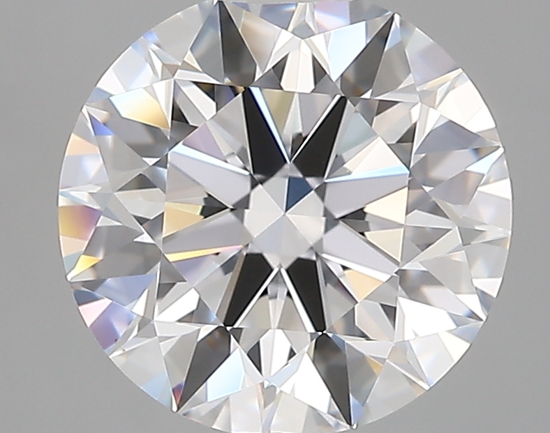 3.02 Carat Round Cut D VVS2 Diamond - view 1