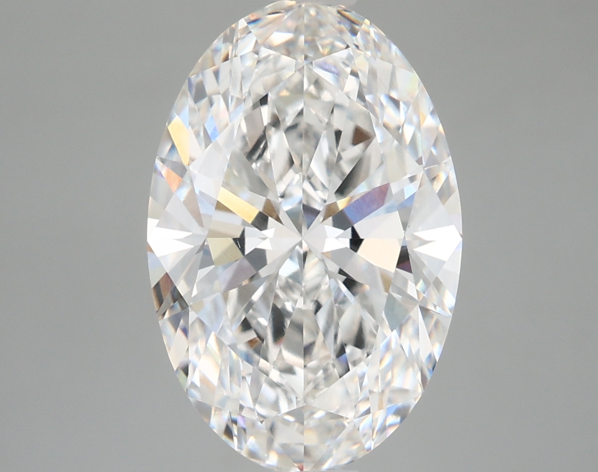 5.01 Carat Oval Cut F VVS2 Diamond - view 1