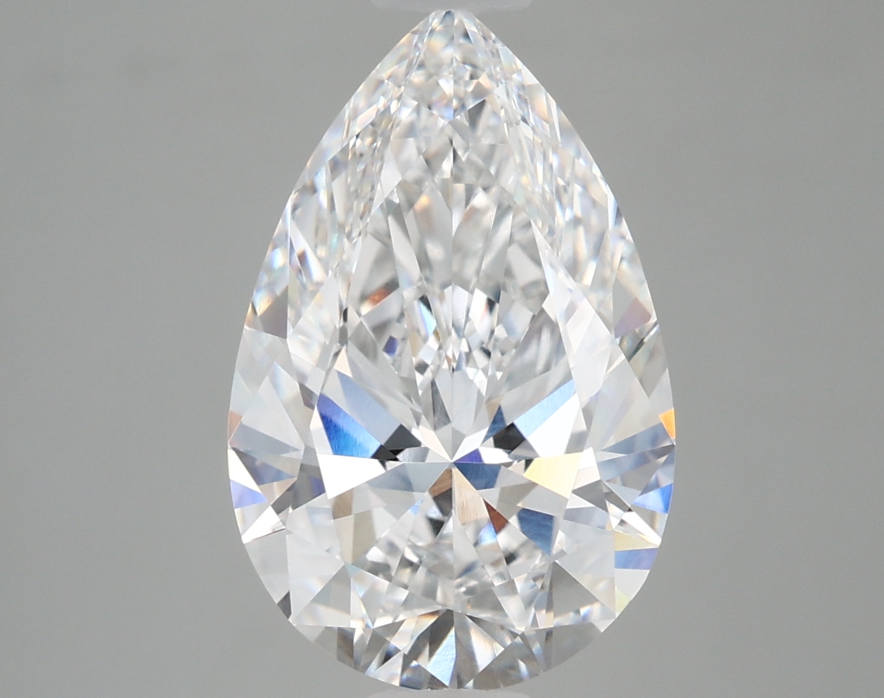 5.01 Carat Pear Cut D VVS2 Diamond - view 1