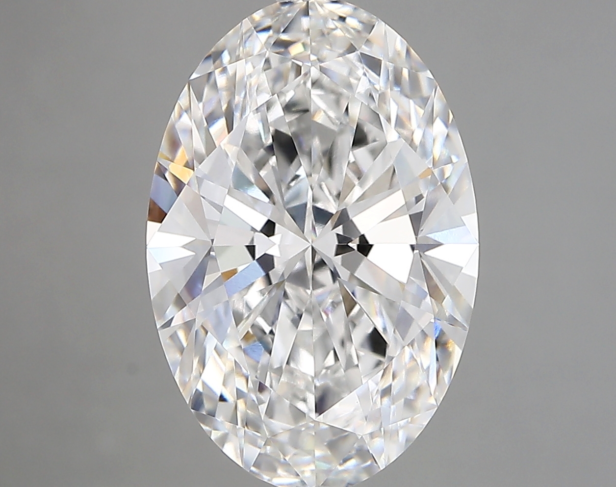 5.00 Carat Oval Cut E VVS2 Diamond - view 1