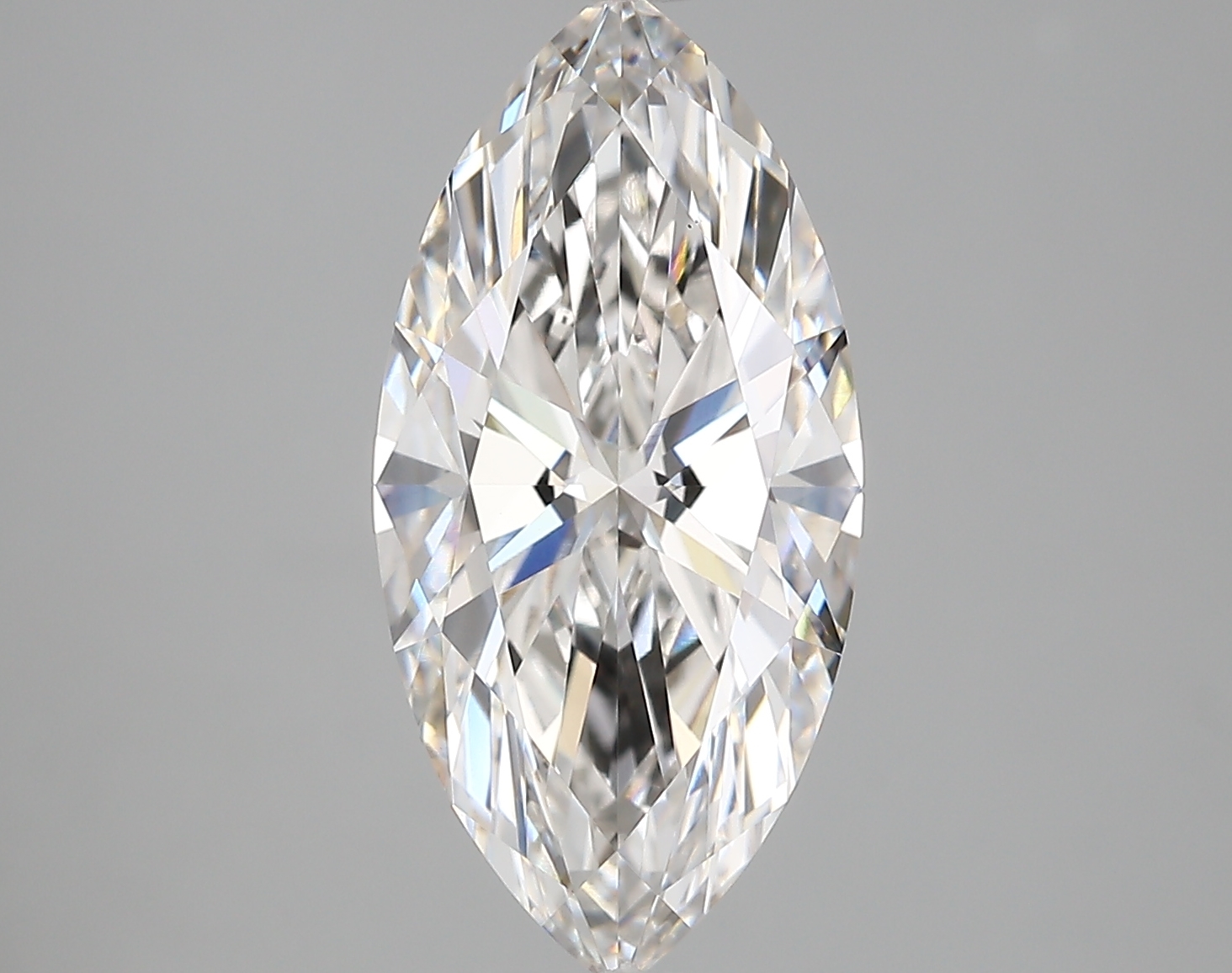4.10 Carat Marquise Cut F VVS2 Diamond - view 1