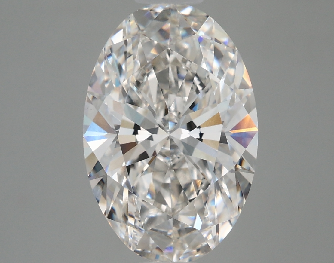 3.91 Carat Oval Cut F VVS2 Diamond - view 1