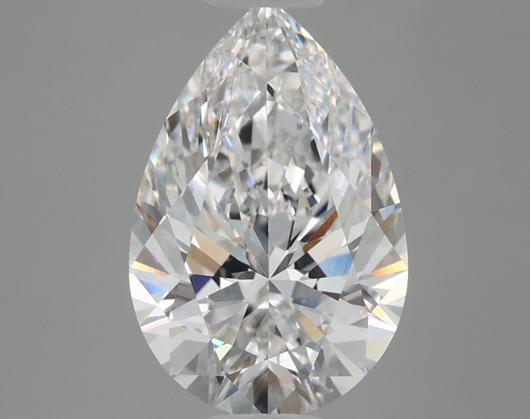 3.03 Carat Pear Cut E VVS2 Diamond - view 1