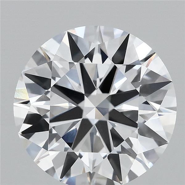 4.01 Carat Round Cut E VVS1 Diamond - view 1
