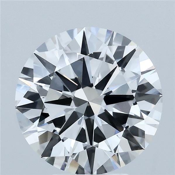 4.01 Carat Round Cut F VVS2 Diamond - view 1