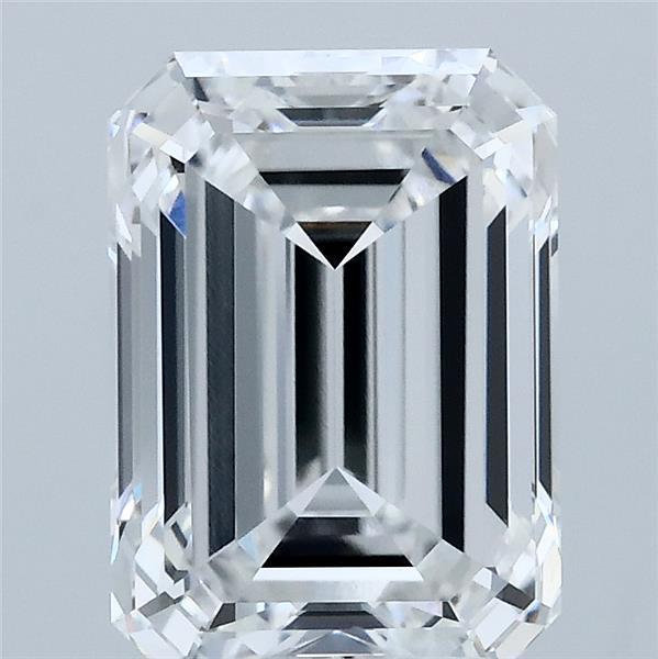 3.22 Carat Emerald Cut E VVS2 Diamond - view 1