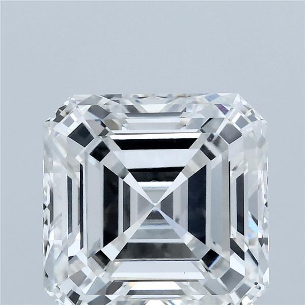 5.01 Carat Asscher Cut E VVS2 Diamond - view 1